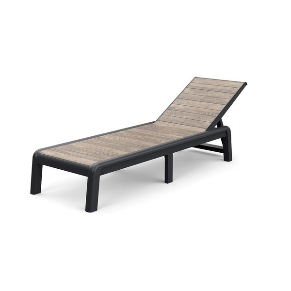 Pruunist plastikust reguleeritav/kokkupandav aiatool Deco Porto - Keter-image-2