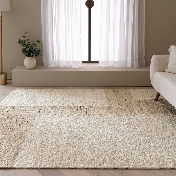 Beež kahepoolne/käsitsi kootud villane vaip 120x170 cm Napa Tumbla - Asiatic Carpets-image-1