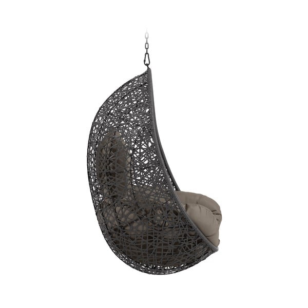 Tumehall rippuv aiatool tehisrotangist Florina - Kave Home-image-2