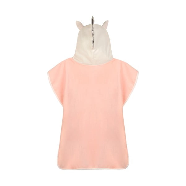 Roosa puuvillane laste pontšo Lola - Good Morning