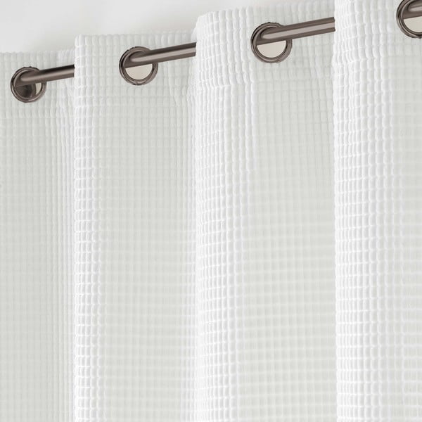 Valge sametist kardin 140x260 cm Swing - douceur d'intérieur-image-2