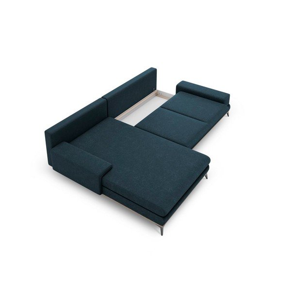 Bensiini sinine nurgadiivan , vasakpoolne nurgas Planet - Windsor & Co Sofas-image-3