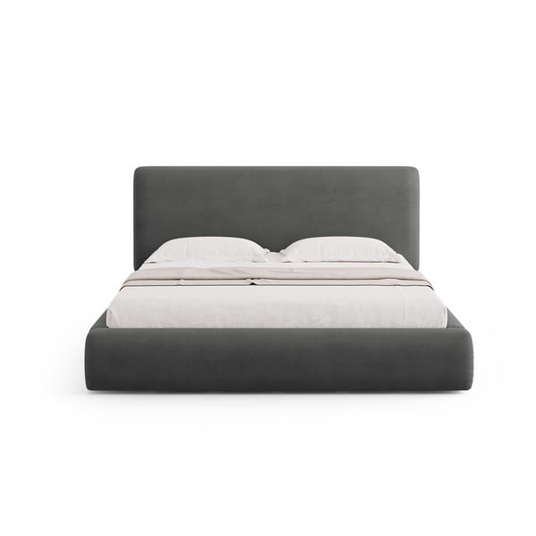 Hall polsterdatud kaheinimesevoodi koos voodipõhja ja panipaigaga 160x200cm Colonel - Cosmopolitan Design-image-3