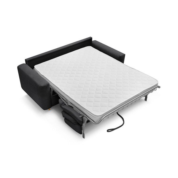 Must diivan igapäevaseks magamiseks/kokkupandav voodi 220 cm Cocoone - Bobochic Paris-image-3