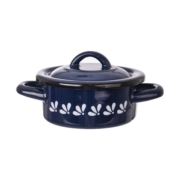 Sinine emailpott , 0,6 l - Orion-image-2
