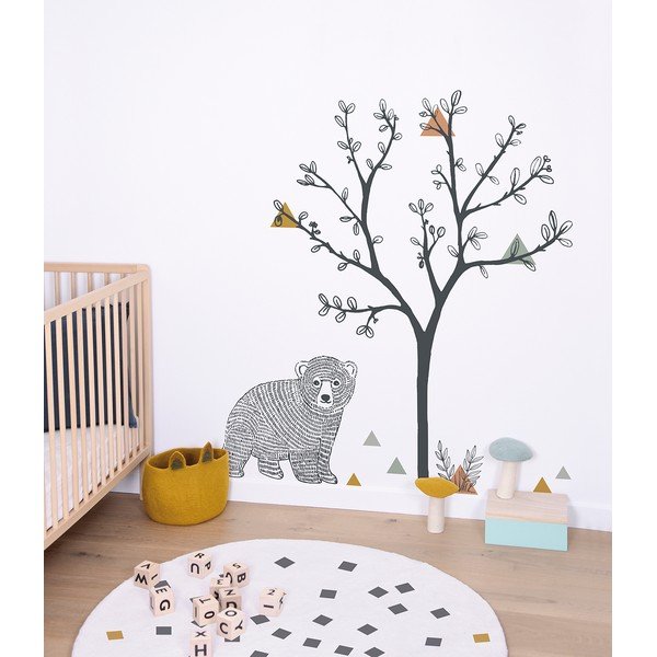 Laste kleebis 47x40 cm Bear - Lilipinso-image-1