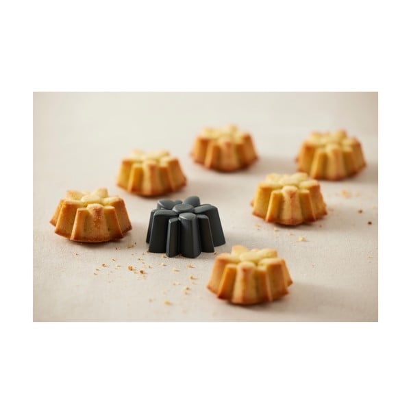 Silikoonist muffinivormid 6tk komplektis Flower - Blomsterbergs-image-3