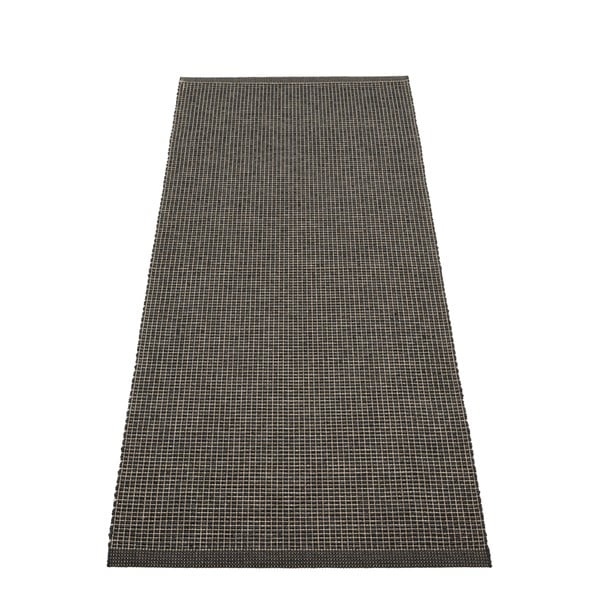 Antratsiitne sise/välisvaip 70x180 cm Emm Black Linen – Pappelina
