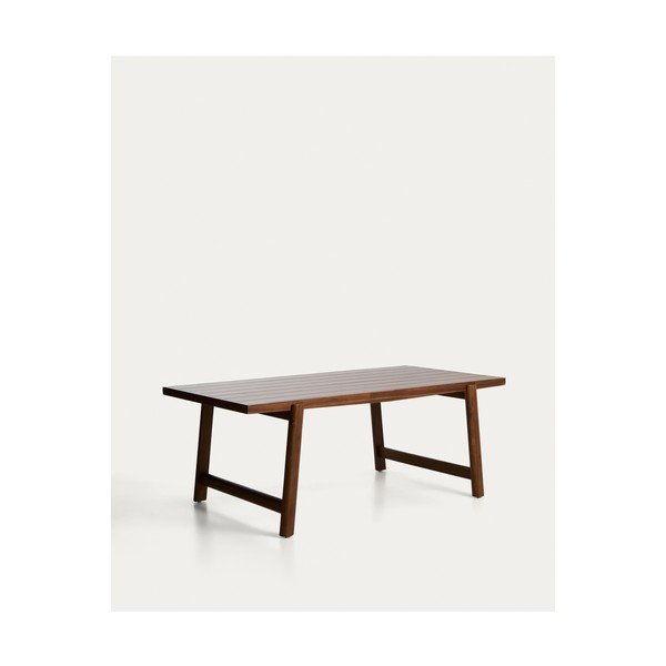 Aia söögilaud akaatsia pealispinnaga 100x200 cm Itani - Kave Home-image-4