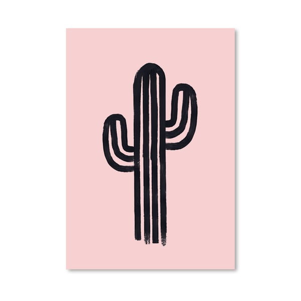 Plakát Americanflat God Cactus, 30 x 42 cm