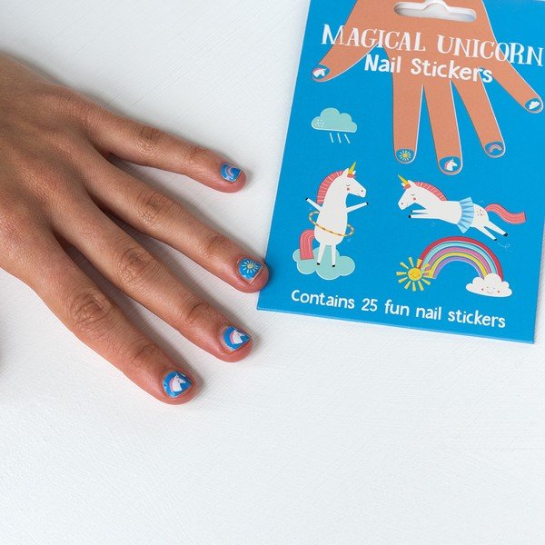 Loominguline komplekt Magical Unicorn – Nail stickers - Rex London-image-1