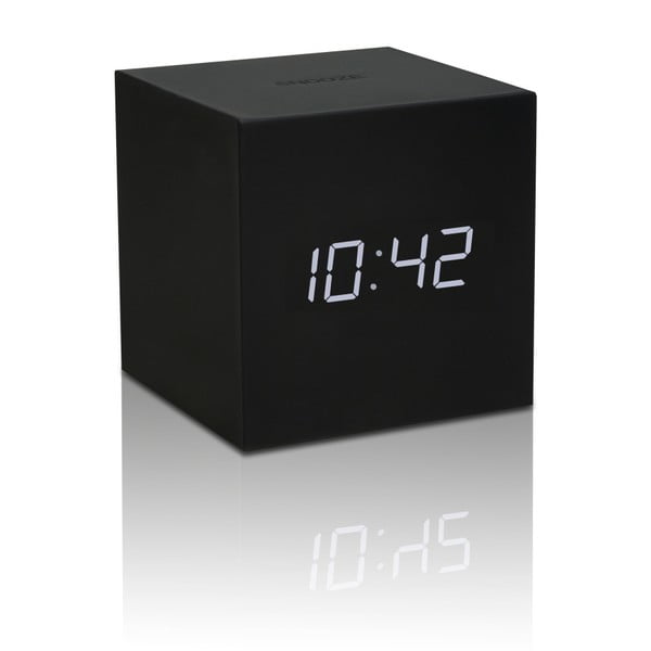 Must LED äratuskell Gravitry Cube Gravity Cube Click - Gingko