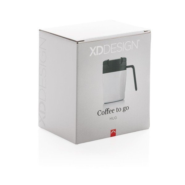 Bílý termohrnek s ouškem XD Design Coffee to Go, 160 ml-image-4
