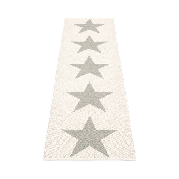 Helehall sise/välisvaip 70x250 cm Viggo Warm Grey – Pappelina-image-1