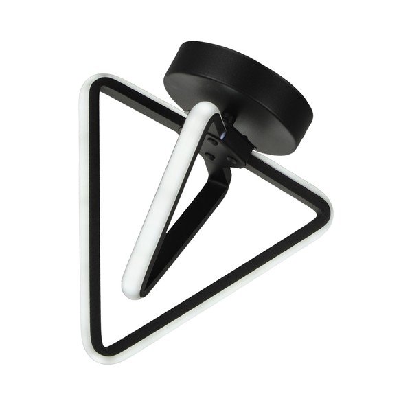 Must metallist LED laevalgusti Baris - Squid Lighting-image-3