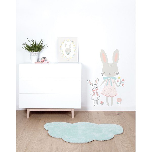 Laste kleebis 58x90 cm Little Miss Rabbit - Lilipinso-image-2