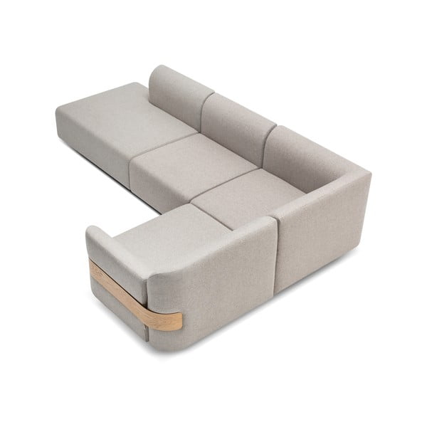 Helehall diivanimoodul (vahelduv) villa ja lina segust Hugg - Gazzda-image-2