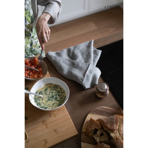 Linane rätik 45x65 cm Khaki - Linen Tales-image-2