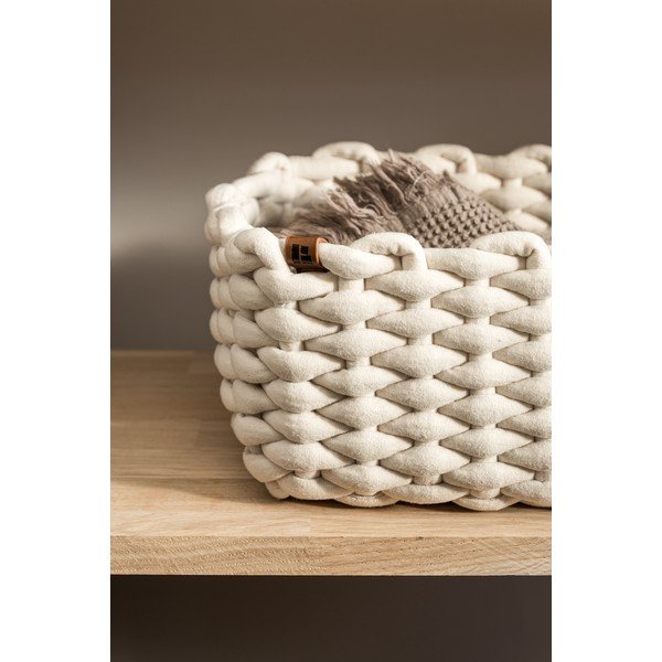 Riidest korv 35x25x14 cm Peach Skin M - Bigso-image-2