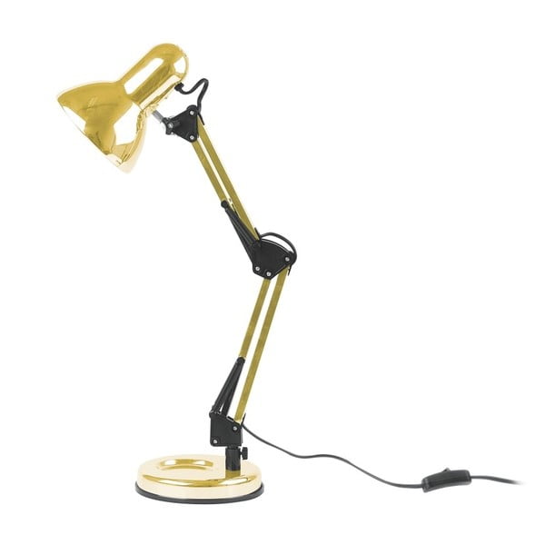 Stolní lampa ve zlaté barvě Leitmotiv Hobby