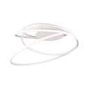 Valge LED laevalgusti metallist varjuga Nala - Trio Select