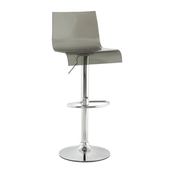 Šedá barová židle Kokoon Plexi