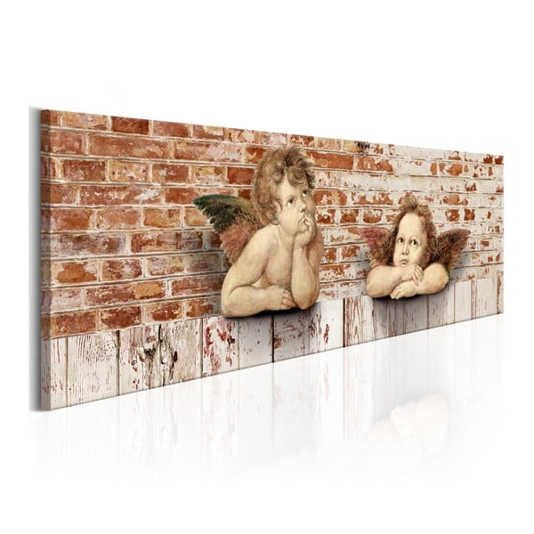Obraz na plátně Bimago Angels, 40 x 120 cm