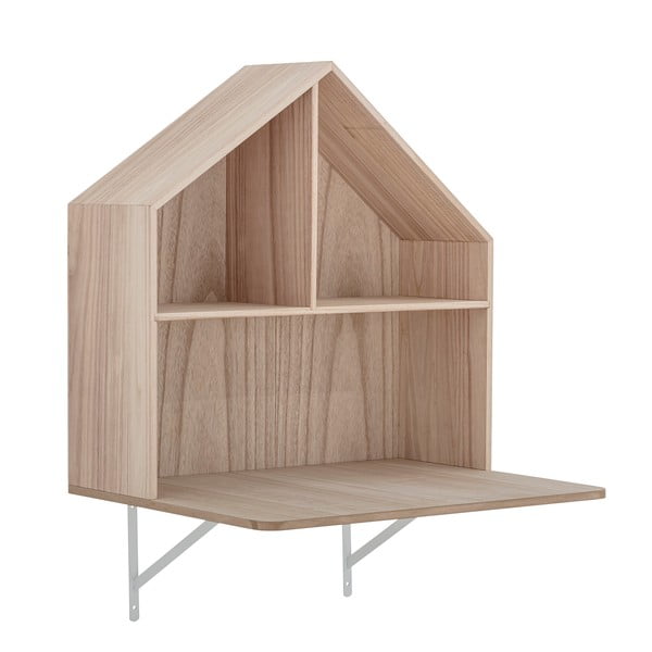 Laste seina raamaturiiul täispuidust pavlovnie 61x61 cm Lai - Bloomingville Mini-image-2