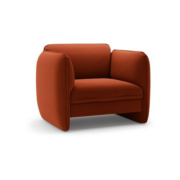 Telliskivivärvi sametist tugitool Georgia - Micadoni