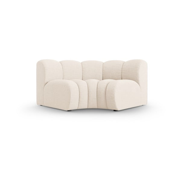 Kreem šenillist diivanimoodul (muutuv nurk) Lupine - Micadoni