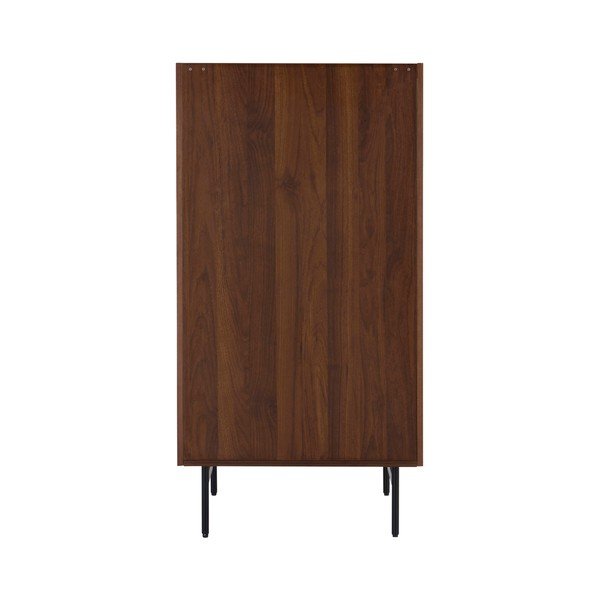 Tumeda naturaalse pähklipuust kummut 60x118,5x45 cm Örgryte - Jotex-image-3