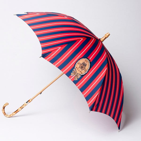 Deštník Alvarez Stripe Red Blue Illustration