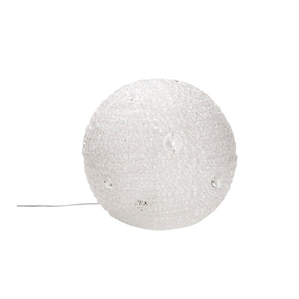 Bílá stolní lampa Mauro Ferretti Paralume, 30 cm