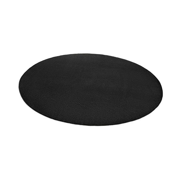 Černý koberec Hanse Home, ⌀ 133 cm-image-3