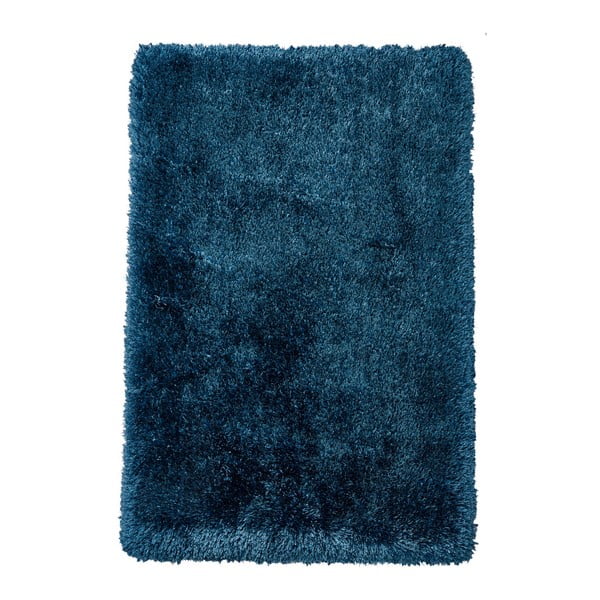 Sinine käsitsi tufitud vaip Montana Puro Steel Blue, 80 x 150 cm - Think Rugs