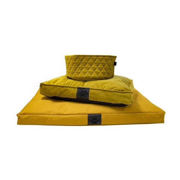 Kollane seemis madrats 75x55 cm Middle Stitch – Ego Dekor-image-2