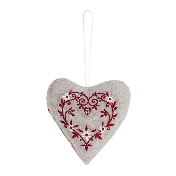 Závěsná dekorace Antic Line Textil Red Heart