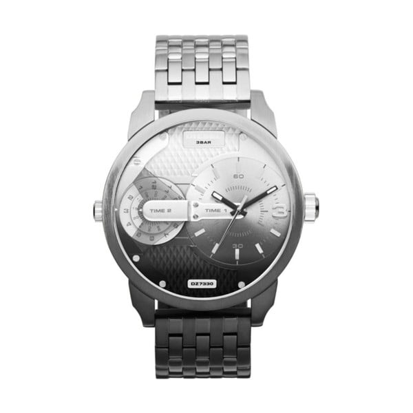 Stříbrné pánské hodinky Diesel DZ7330