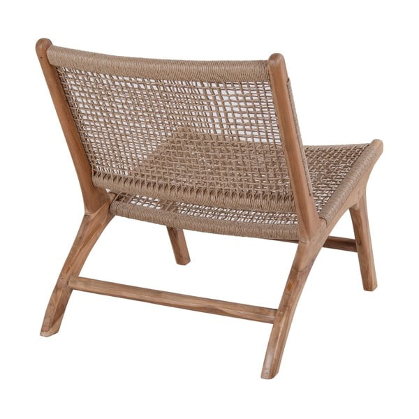 Pruun tiikpuidust aiatool Derby - Bonami Essentials-image-2