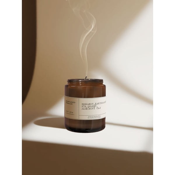 Lõhnastatud sojaküünal 40 h #46 Bergamot & Jasmine – Perfumed Prague