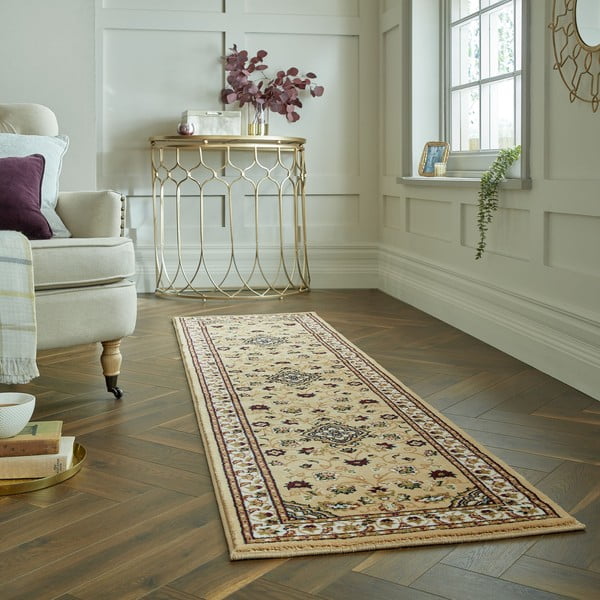 Beež vaip 60x230 cm Sherborne - Flair Rugs-image-1