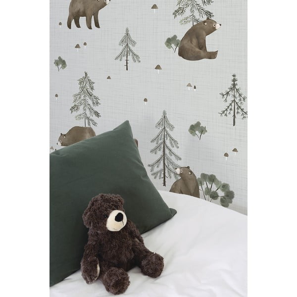 Laste tapeet 10 m x 50 cm Mountain & Bears - Lilipinso-image-3
