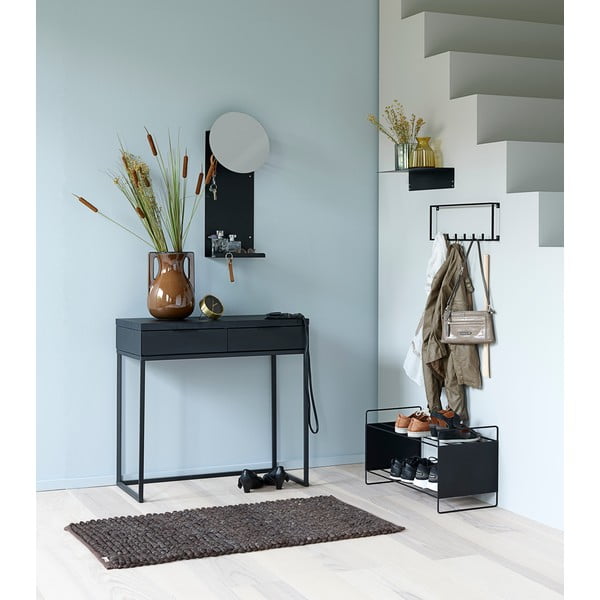 Mustad metallist riiulid, 2 tk Joy - Canett-image-1