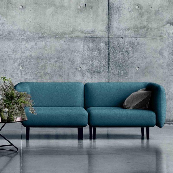 Türkiissinine diivan , 230 cm Elle - Softline-image-1