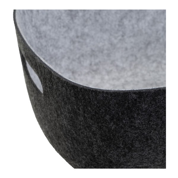 Riidest korvid 3tk komplektis 36x28x16 cm - Casa Selección-image-1