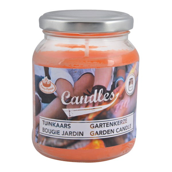 Sada 4 zahradních svíček ve skleničce Esschert Design Garden, doba hoření 36 hodin-image-4