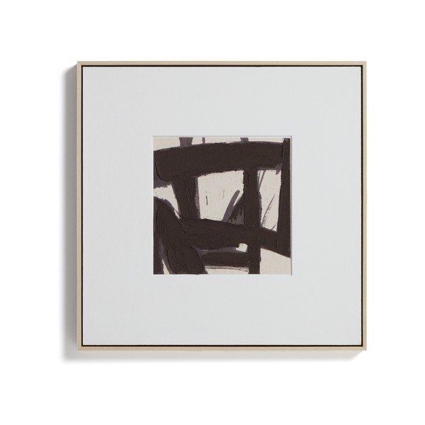 Käsitsi maalitud maal raamiga/lõuendil 60x60 cm Arilan - Kave Home-image-3