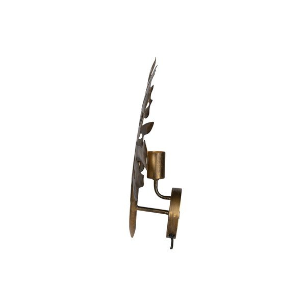 Kuldne antiikmessingist seinalamp Leaf - BePureHome-image-3