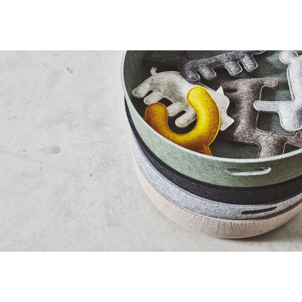 Hoiukorv ø 46x12 cm Cesto Black - MiaCara-image-2