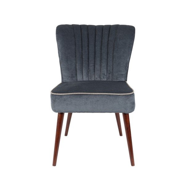 Sada 2 tmavě šedých židlí Dutchbone Pinzon-image-1